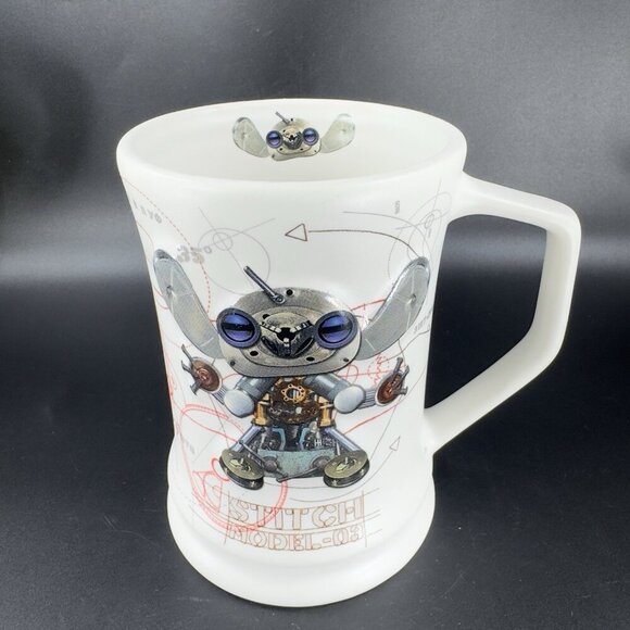 Disney Parks Stitch Model Coffee Mug Cup Robot Ceramic Tall Raised Mug Cup VTG - Picture 10 of 14